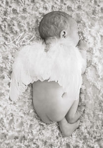 Austin Texas Newborn Photographer Angel Baby