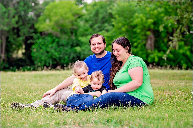 Spring Family Photography Session Austin Texas