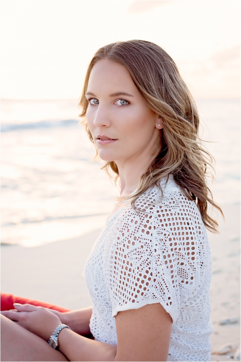 Styled Session with Individual Girl on beach in Grand Cayman