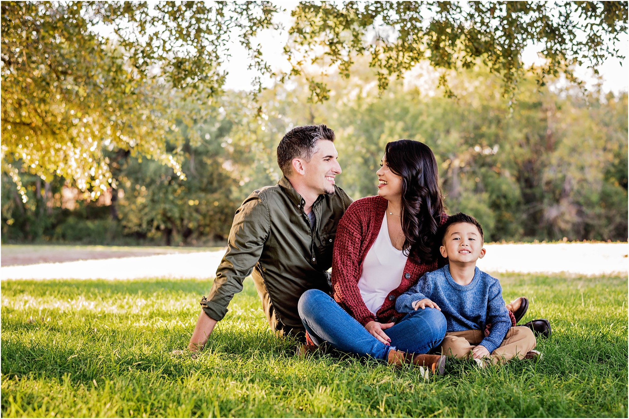Family Photoshoot in Round Rock Texas Natural Light Photographer