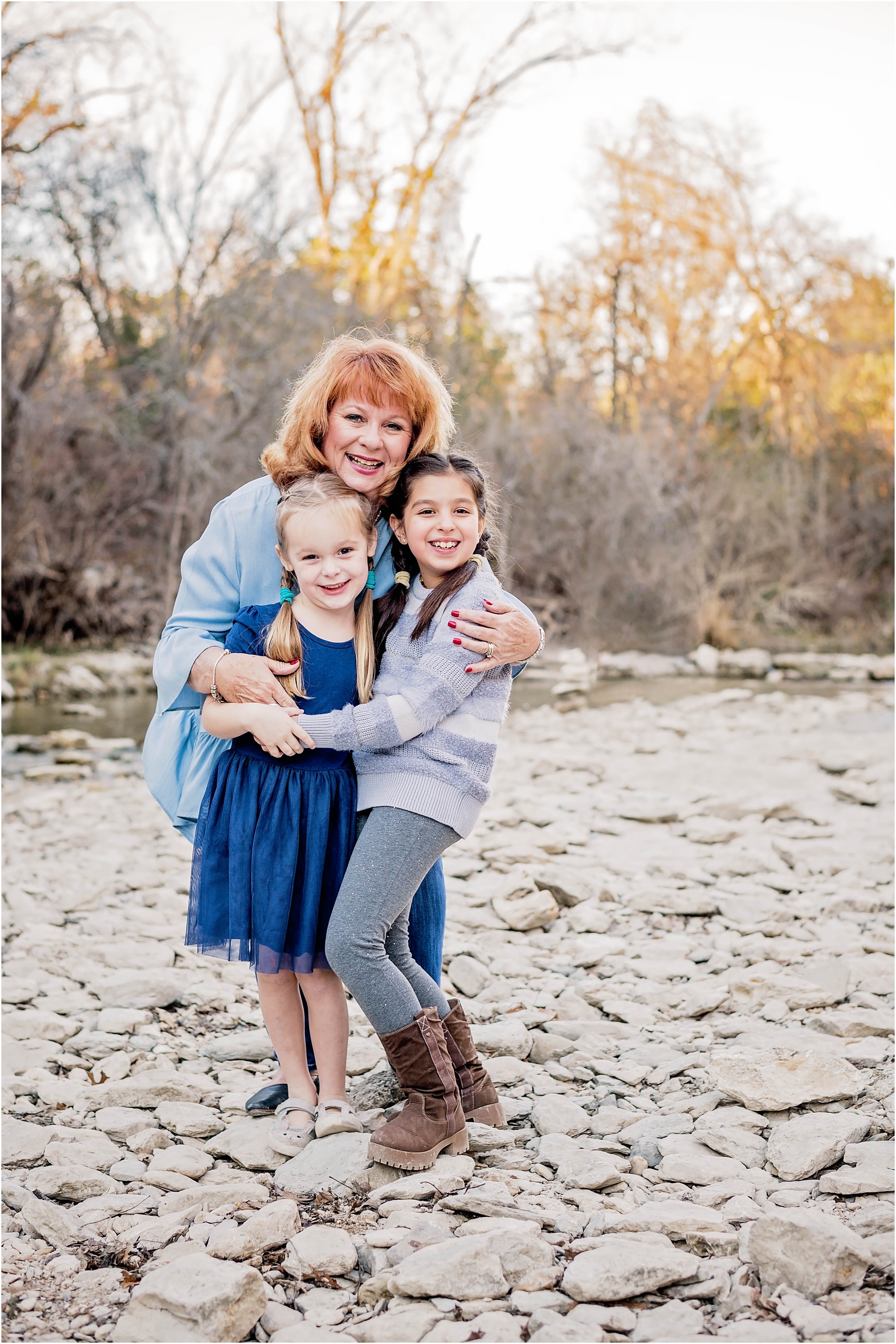 Family Photoshoot for Holidays in Austin Texas Walnut Creek