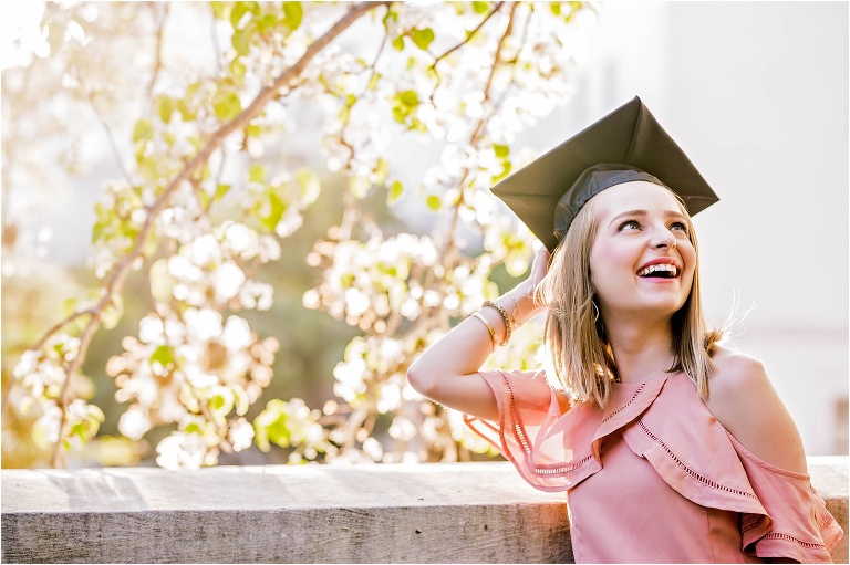 Graduation Photoshoot in Austin Texas by Natural Light Photographer University of Texas