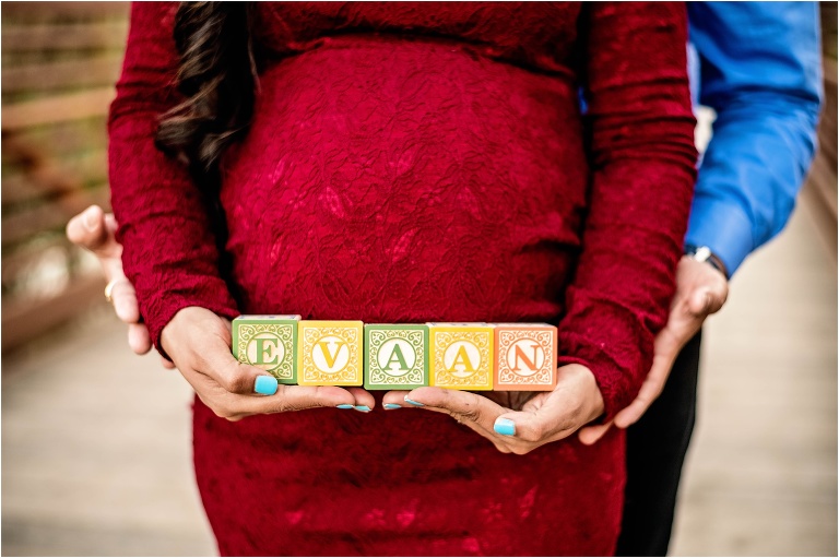 Beautiful Sunset Maternity Photoshoot in Cedar Park Texas Natural Light Portrait Photographer