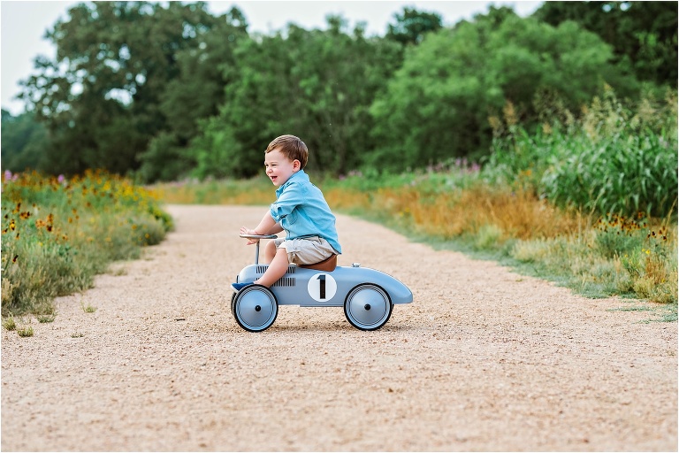 Little boy on bike in park austin texas natural light child photographer