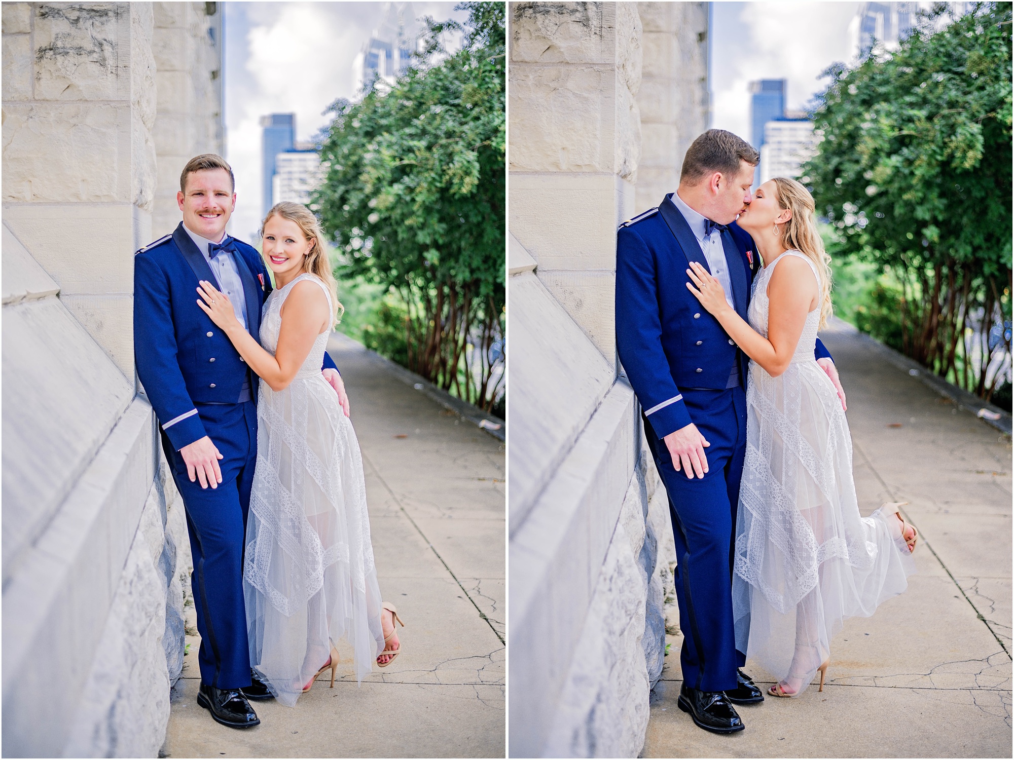 Newly Weds Bridal Portraits Elopement Photoshoot in South Austin Texas
