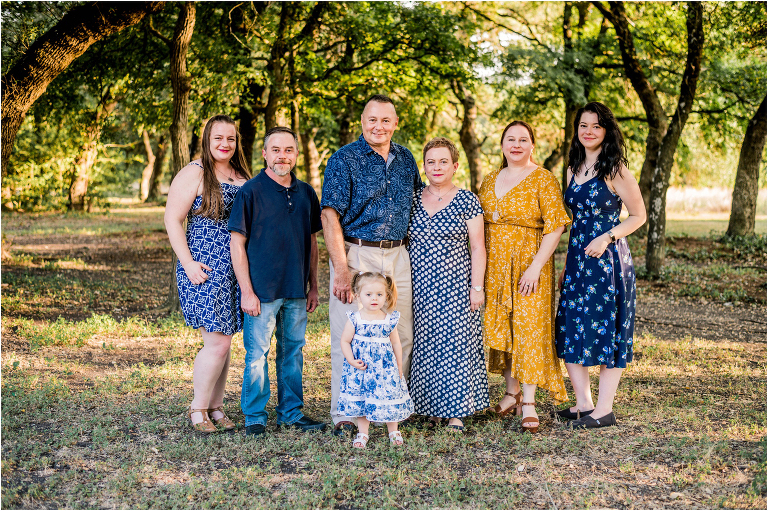 Family Photoshoot in Natural Light Photographer in Austin Texas