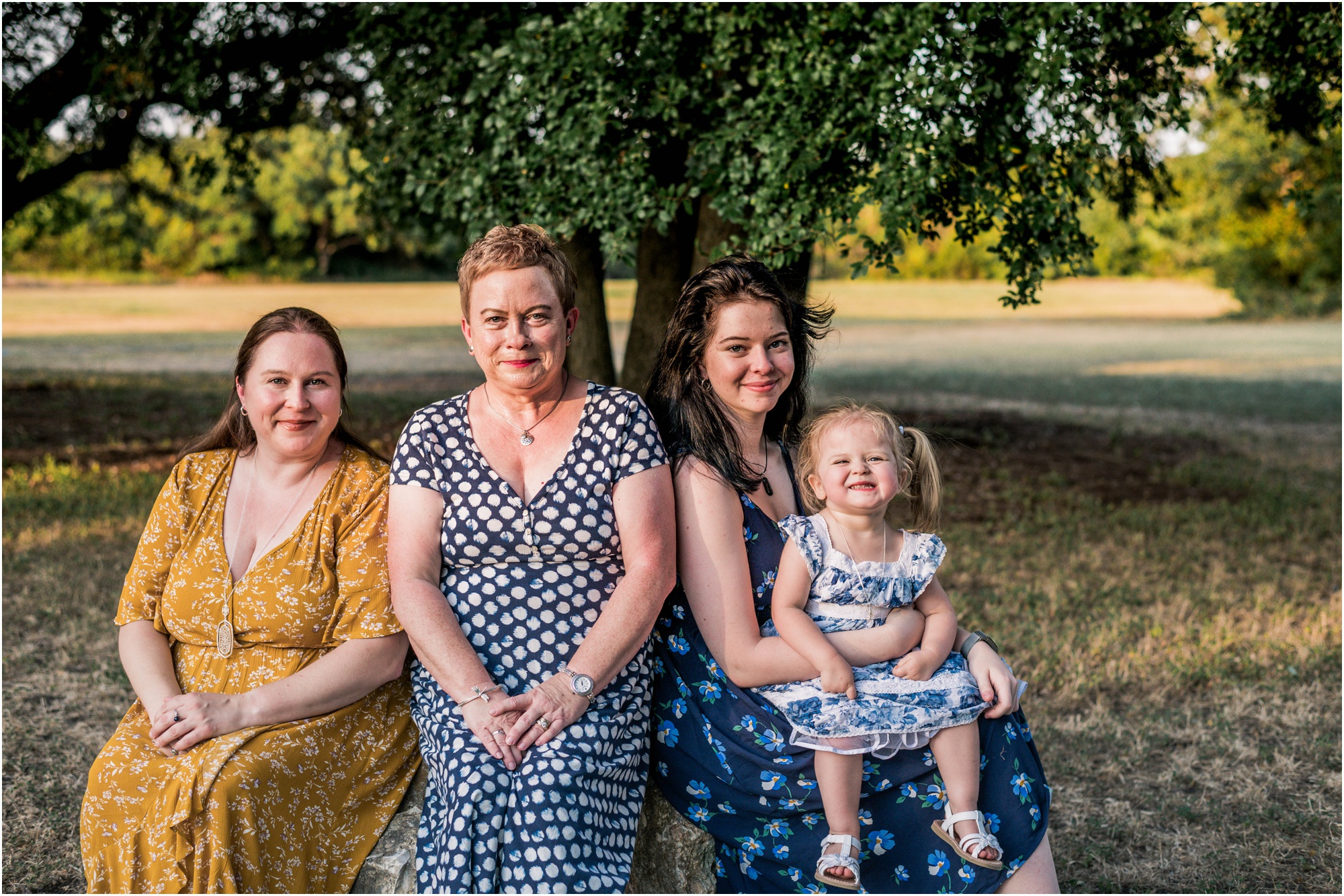 Family Photoshoot by Natural Light Photographer Austin Texas