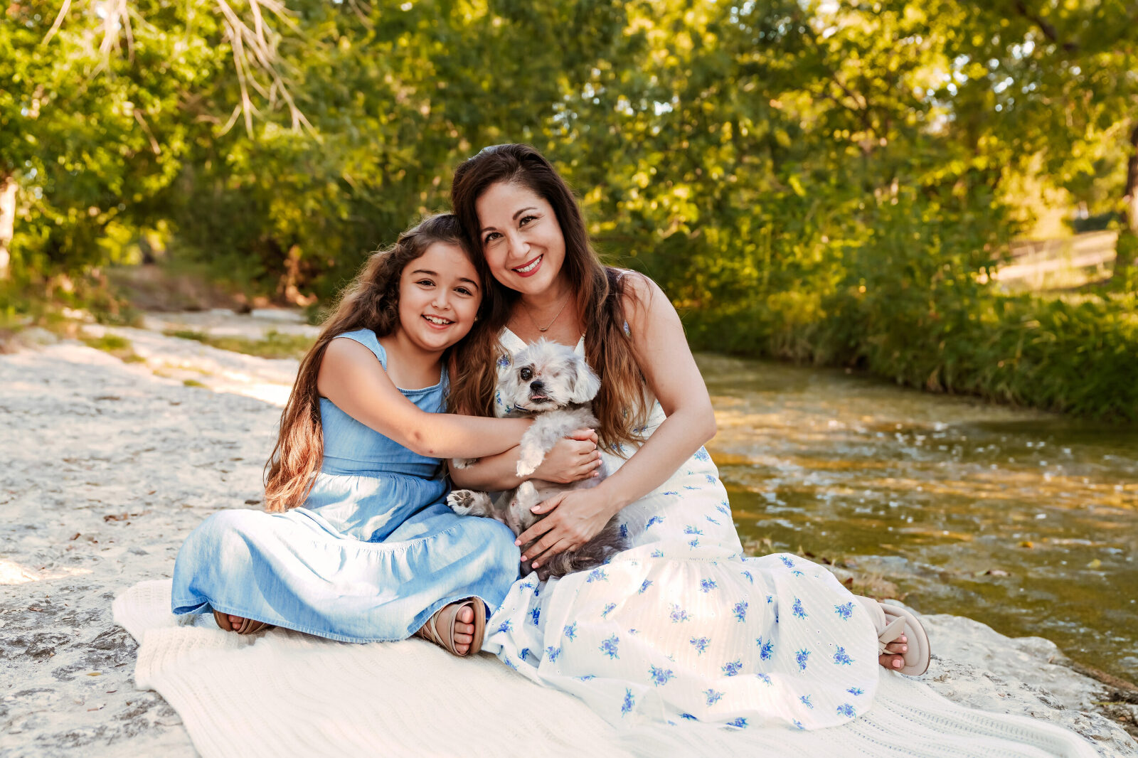 forget me not photoshoot for beloved pets in austin texas
